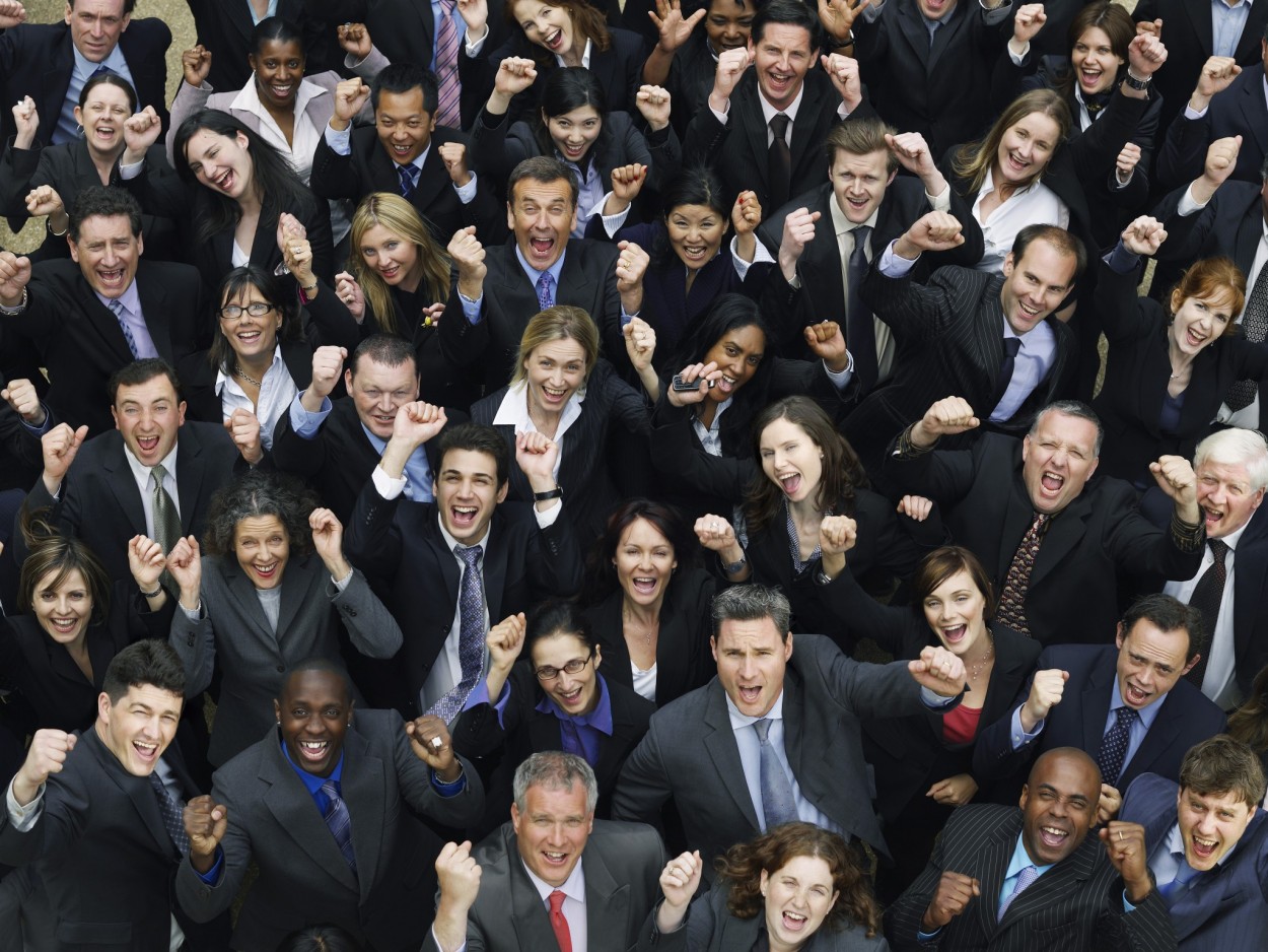 Gelukkige medewerkers