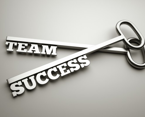 Slagkracht van het team als sleutel tot succes