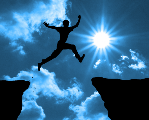 Persoonlijk geluk Durft u de sprong te wagen