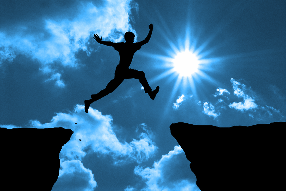 Persoonlijk geluk Durft u de sprong te wagen