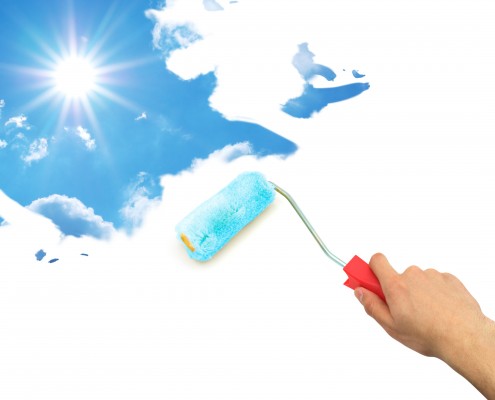 Ontdek je talent! Achter de wolken...